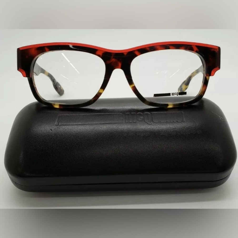 Alexander McQueen MCQ MQ0027O 003 Eyeglasses 52-16-145 NEW w CASE!